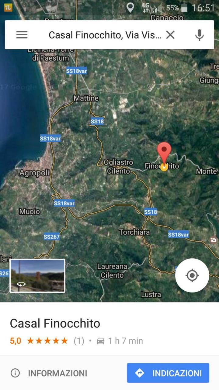 Casal Finocchito Villa Ogliastro Cilento Kültér fotó